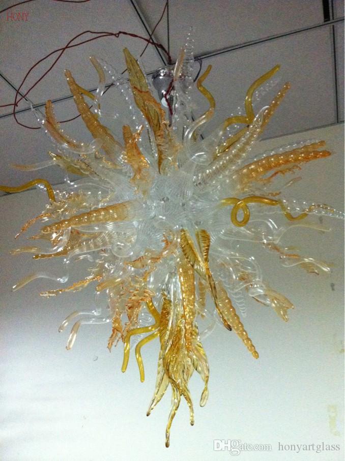 Free Shipping AC LED Bulbs 110V/240V Stylish Murano Glass Pendant Lights for Party Decor and Chandeliers