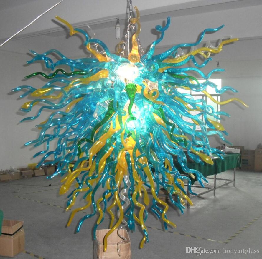 Free Shipping AC LED Bulbs 120V/240V Custom Size Villa Decor Chinese Chandeliers Ceiling Lights