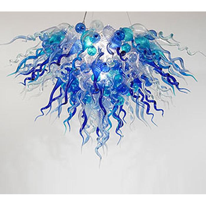 Free Shipping AC LED Customized Style Cheap Fantastic Elegant Glass Art Home Light Murano Chandelier Contemporary