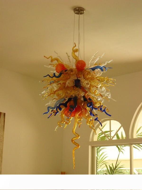 Free Shipping Affordable Hallway Art LED Glass Chandelier and Pendant Light