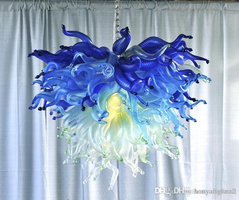 Free shipping borosilicate glass pendant light for dining room chandelier