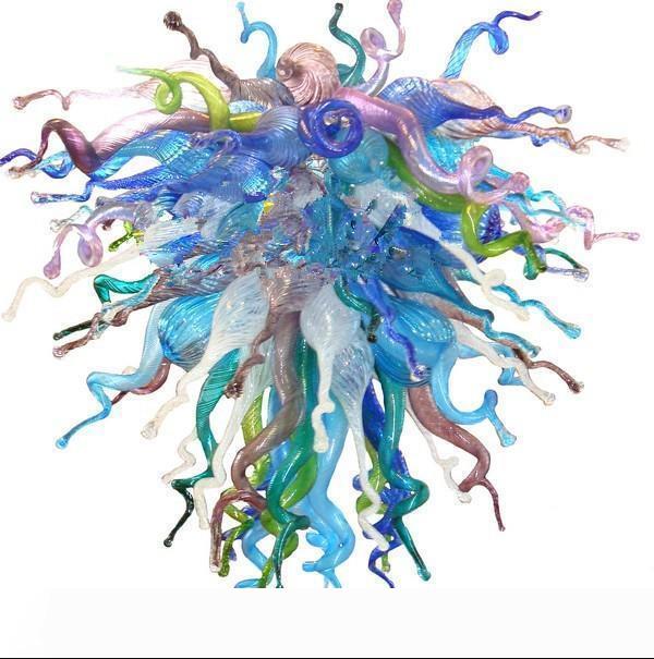 Free shipping for modern bedroom lamps featuring hand-blown glass and crystal chandeliers to enhance home decor