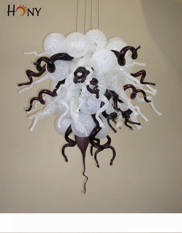 Free Shipping for Modern Black and White Chandelier with CE UL Certification in 110v-240v