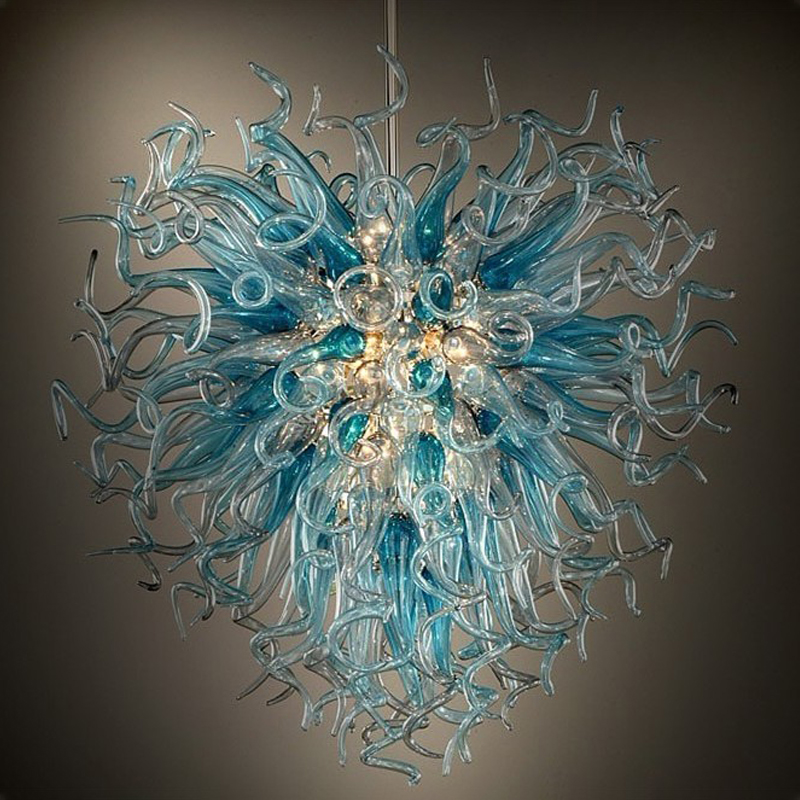 GIRBAN Customed Luxury Chandelier Lighting Hanging lights LED Hand Blown Glass Home Decor Modern Chandeliers for Living Room