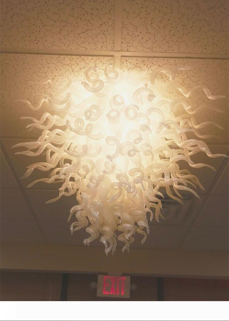 Glass Ceiling Chandelier LED Flush Mount Lighting Fixtures Living Room Dining Room Art Deco Modern Chandelier