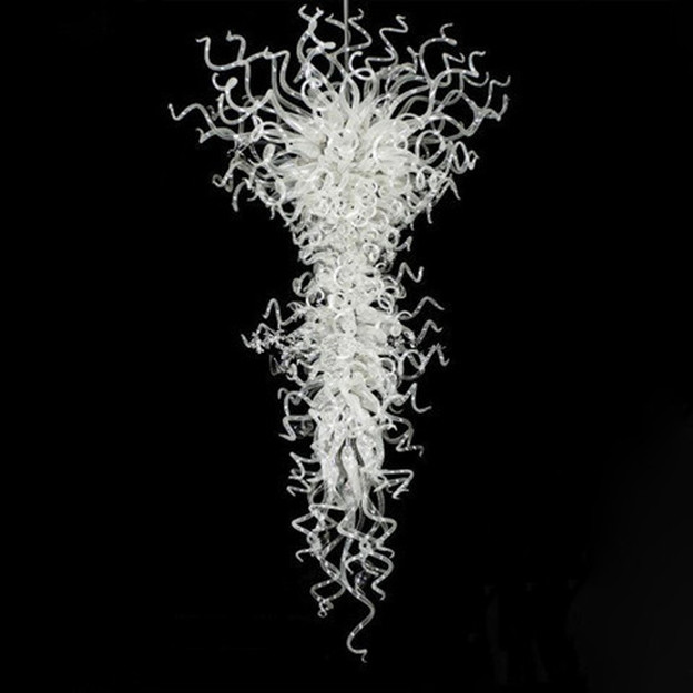 Handcrafted crystal chandelier lamp with rustic art design, perfect ceiling pendant lighting for kitchen and living room spaces
