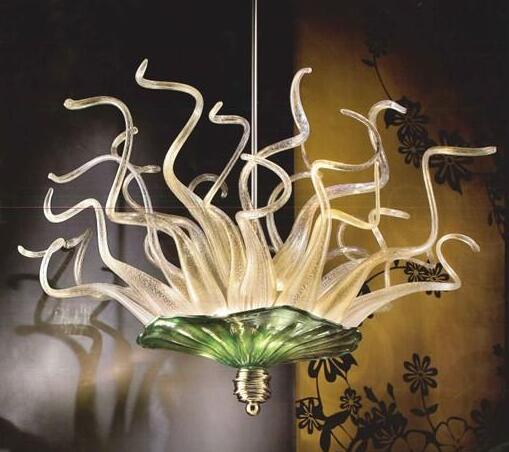 Handcrafted glass flower chandeliers for modern home decor and stylish living room lighting