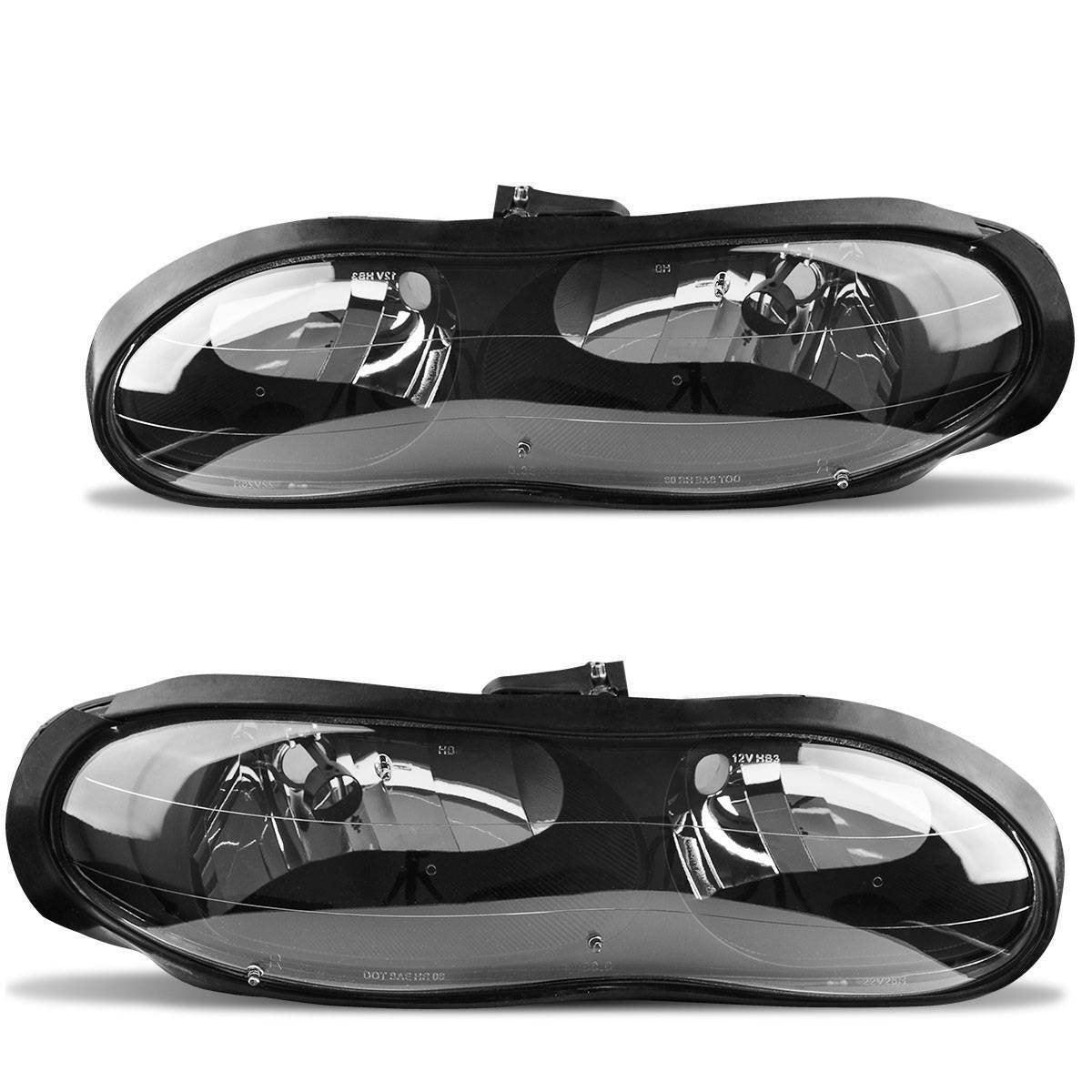 Headlight assembly for 1998-2002 Chevy Camaro models