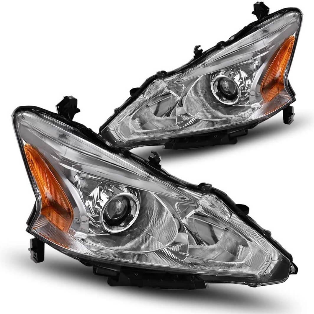 Headlight assembly for 2013-2015 Nissan Altima 4-door sedan models
