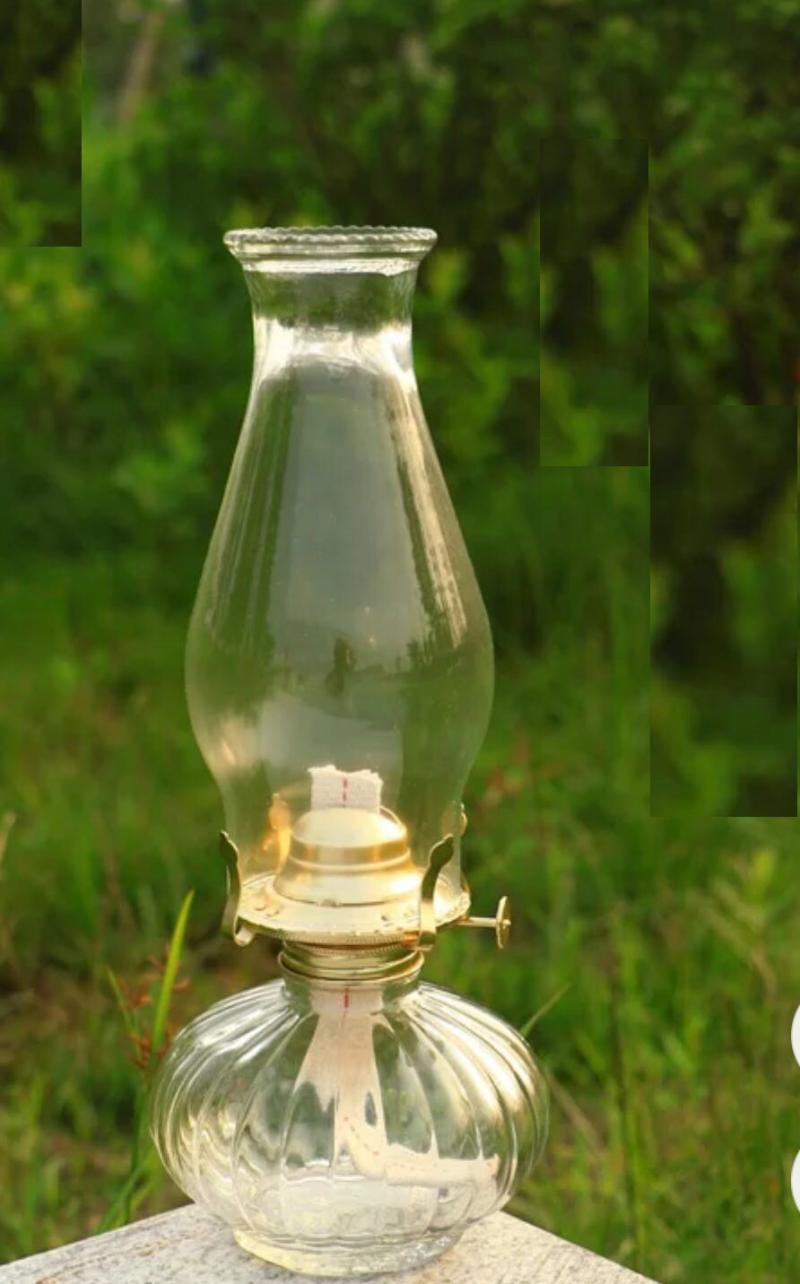 High-quality glass lampshades designed for oil and kerosene lamps, serving as essential lighting accessories and replacement parts