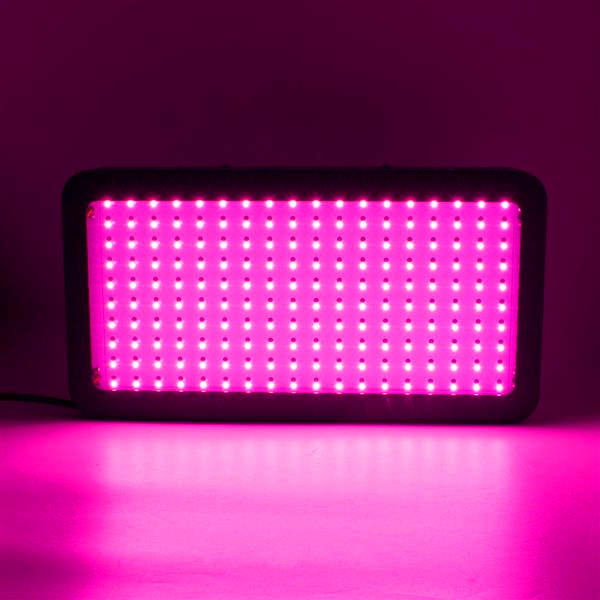 Hot sale 1800W full spectrum plant light with 180x10W 3030 LED beads, single control in black premium material