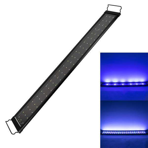 Hot sale 18W 66LED full-spectrum aquarium light for coral growth, 35.43-inch black model (fits 35.43-43.3 inch tanks)