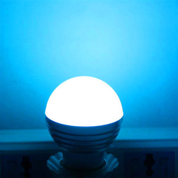 Hot sale E27 3W RGB dimmable LED bulb for offices, 85-265V, high quality