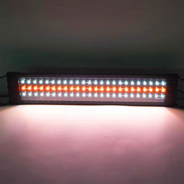 Hot-selling 25W 108LED solar grass lamp with remote, soft light, 28.54-inch black, fits 28.54-42.32-inch aquariums