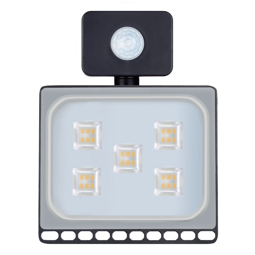 IP65-rated 30W SMD LED floodlight for outdoor waterproof lighting in garages, gardens, lawns, and yards