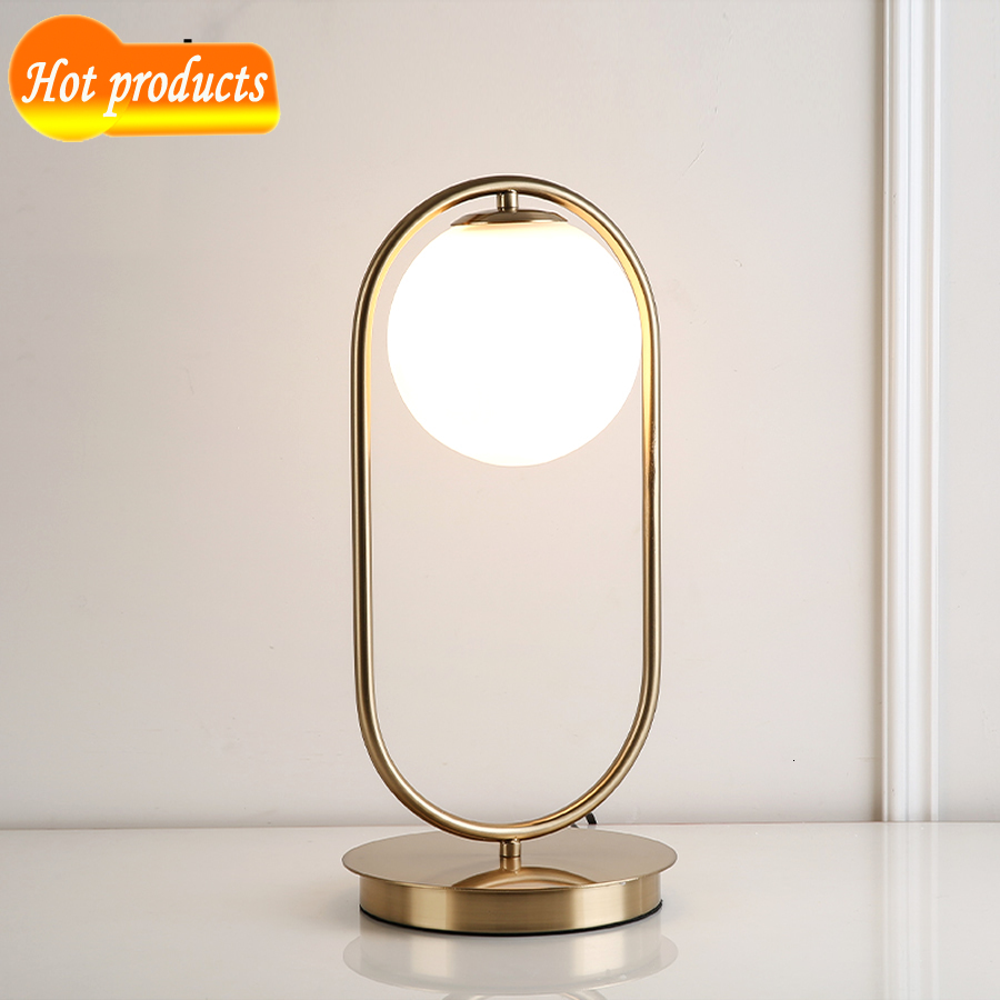 Iron Sources Led Glass Balls Next Lamp Bed Living Room Guest Table Thin Lights Badge L7ej
