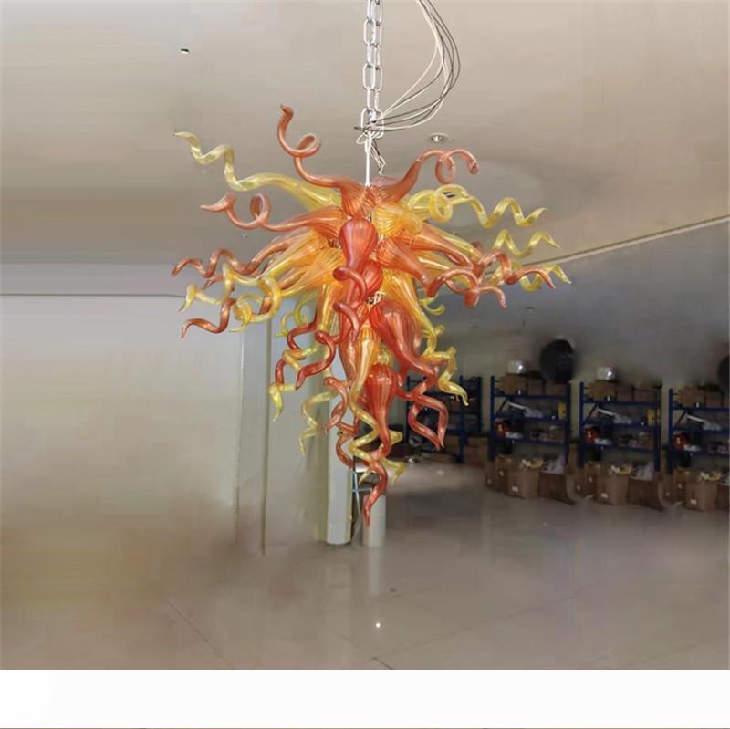 Italian Glass Pendant Lamps European Modern Style Hand Blown Murano Glass Chandeliers Lighting Art Design