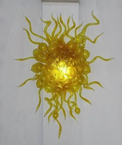 Italian Modern LED Chandeliers with Handcrafted Glass for Hotels and Indoor Spaces