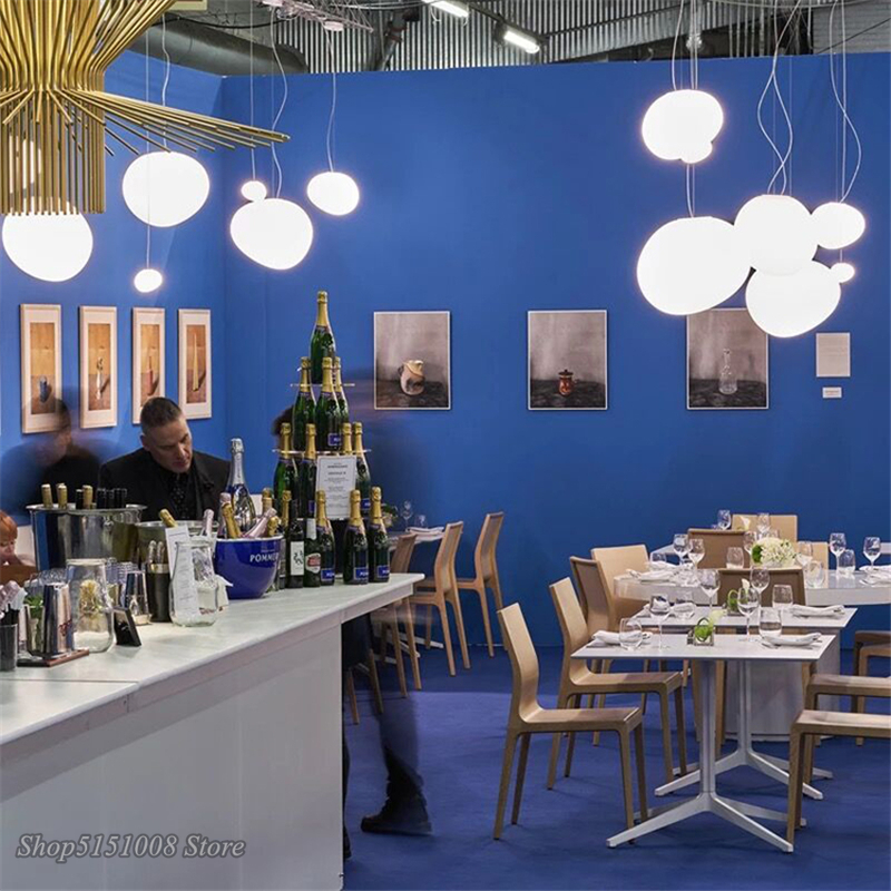 Italy Foscarini Gregg PVC Pendant Lamps Modern Irregular Led Hanging Lamp for Dining Room Kitchen Light Fixtures Loft Home Deco