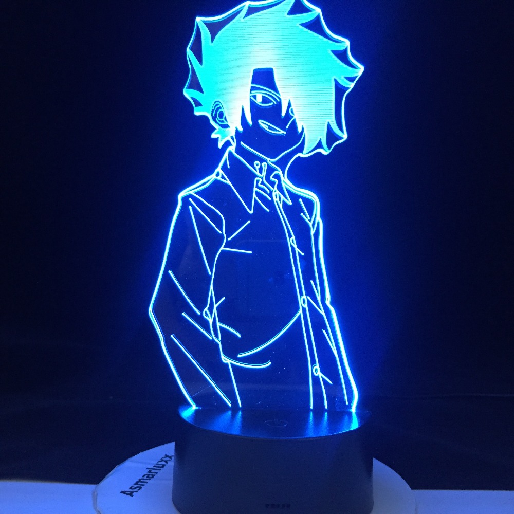 Japanese Manga The Promised Neverland Emma Figure LED Night Light for Home Room Decor Kids Child Nightlight Bedside Desk Lamp

Emma character LED night light from The Promised Neverland manga, perf...