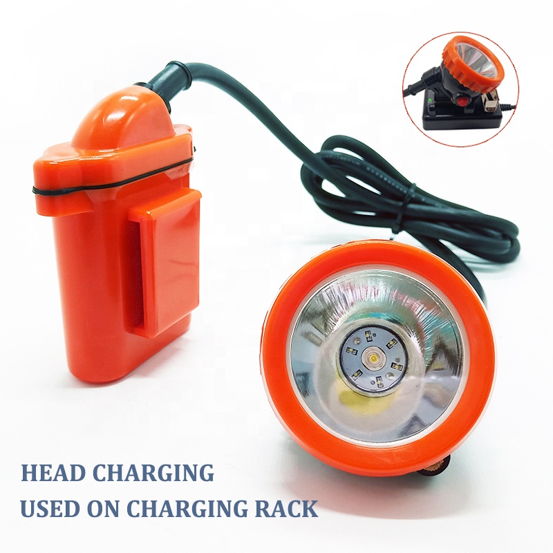 KL8M rechargeable explosion-proof mining headlamp with IP67 waterproof rating for fishing, hunting, and camping