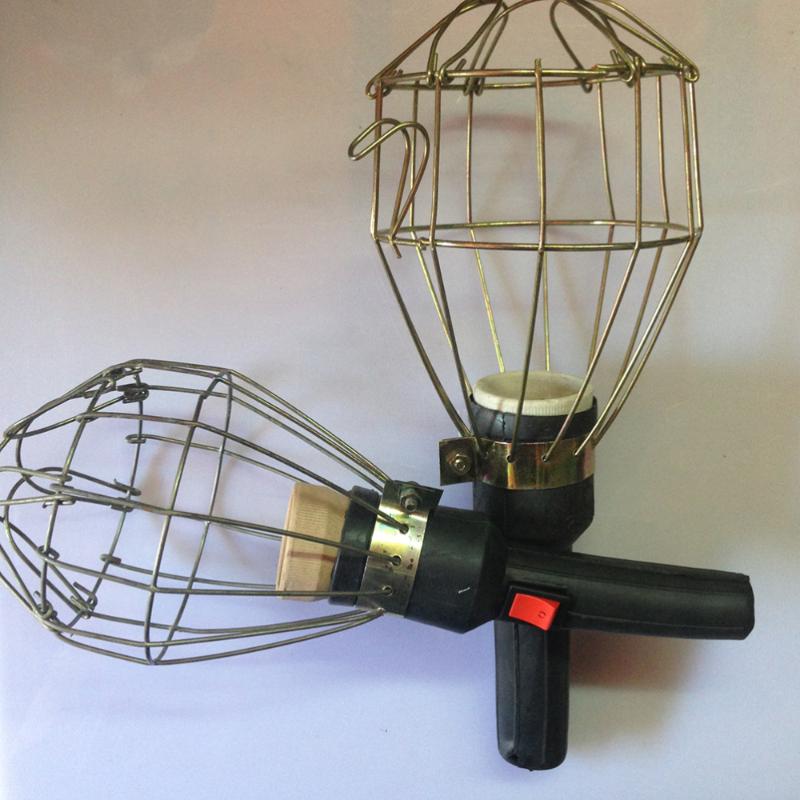 Lamp Covers & Shades 6pcs Metal Bulb Guard Clamp Vintage Light Cage Hanging Industrial Pendant Decor For Home Bar