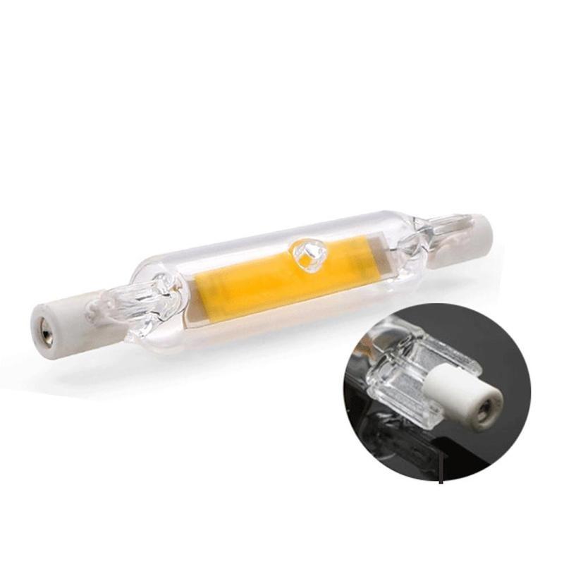 Lamp Covers & Shades 78mm/118mm R7S LED Glass Cover 360-degree Double Ended Base Cob Bulb Lighting Outdoor Decoration Landscape Lights