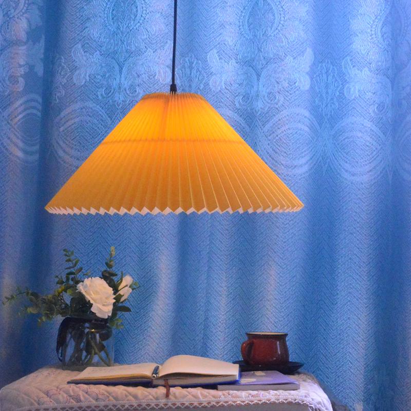 Lamp Covers & Shades Abajur Xianfan Japanese PVC Composite Cloth Vintage Lampshade For Chandelier Floor Bedroom Tiffany Lampshades