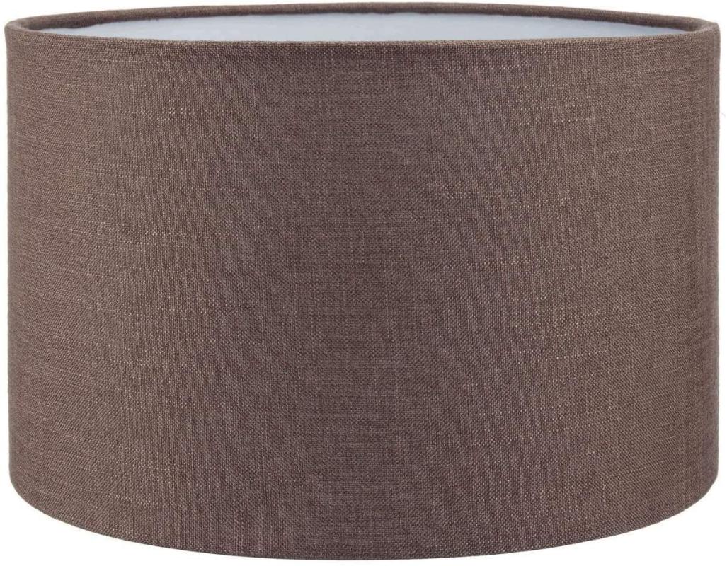 Lamp Covers & Shades Floor Lampshade Brown Drum 38x38x22 Cm Decorative High Quality Special Fabric And Metal Inner Nes