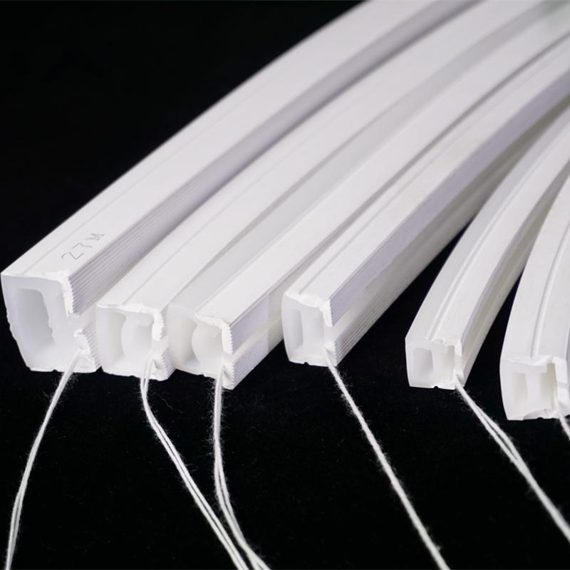Lamp Covers & Shades for LED Neon Flex Housing, Silicone Tube Flexible Channel for 5V 12V 24V Tape Strips, Drywall Recessed or Surface Mounted Curve Line