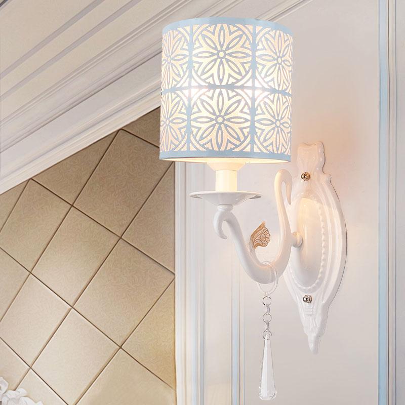 Lamp Covers & Shades Home Decor Minimalist Vintage Lampshade Creative Hollow Wrought Iron Art Bed Cover Dinning Chandelier Shade