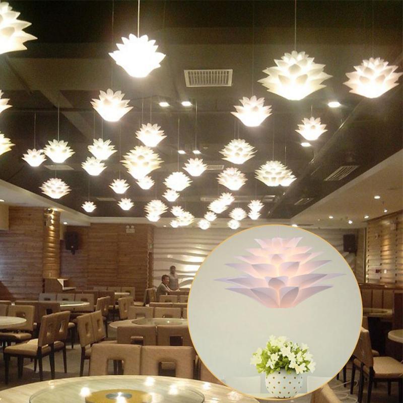 Lamp Covers & Shades Kit DIY Jigsaw Lampshade Cafe For Home Shade Bar Otus Light Chandelier