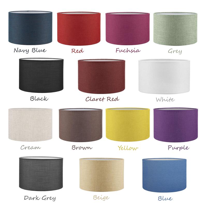 Lamp Covers & Shades Lampshade Table Drum 25x15x20 Cm Decorative High Quality Special Fabric And Metal Internal Components