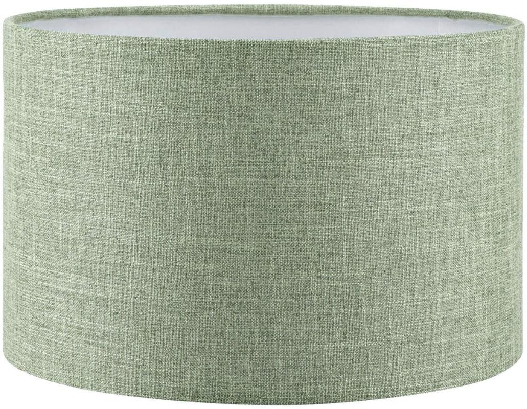 Lamp Covers & Shades Lampshade Table Hood Gray Drum 25x25x15 Cm Decorative High Quality Special Fabric And Metal Inner Nes