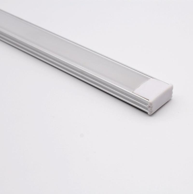 Lamp Covers & Shades QSG-1707;LED Aluminum Profile(anodized Silver Color) With PC Cover;for Flexible Or Hard LED Strips;led Linear Light Pro
