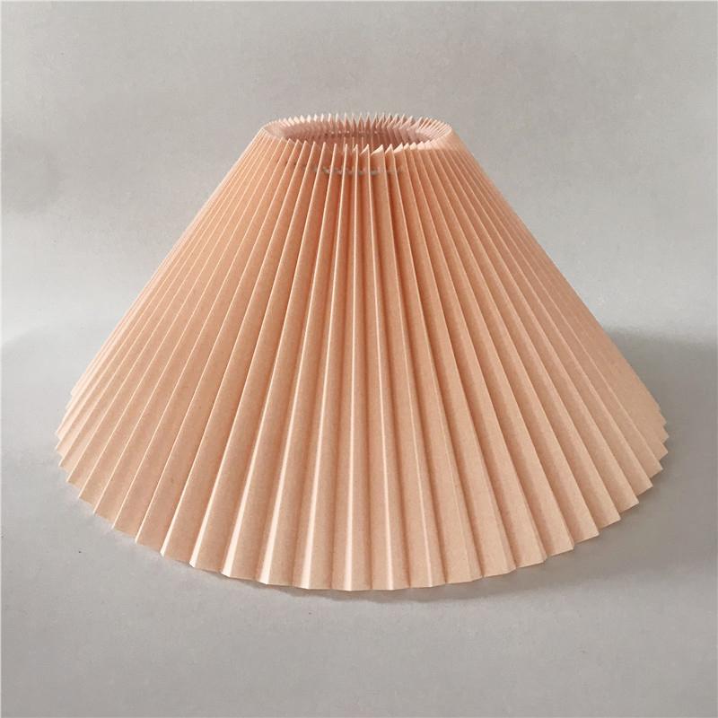 Lamp Covers & Shades Quality Folding PVC Cover Fabric Table Shade For El Bedroom