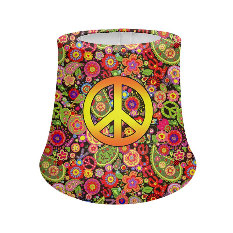 Lamp Covers & Shades Shade For Table Floor Cover Peace Mandala Print Living Room Bedroom Minimalist Decorative Bell Lampshade