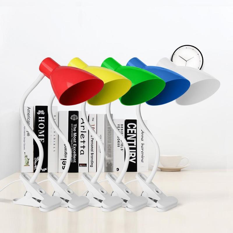 Lamp Covers & Shades Universal E26/E27 Base AC 110-220V LED Desk Light Bulb Socket Holder Reading Flexible Clip