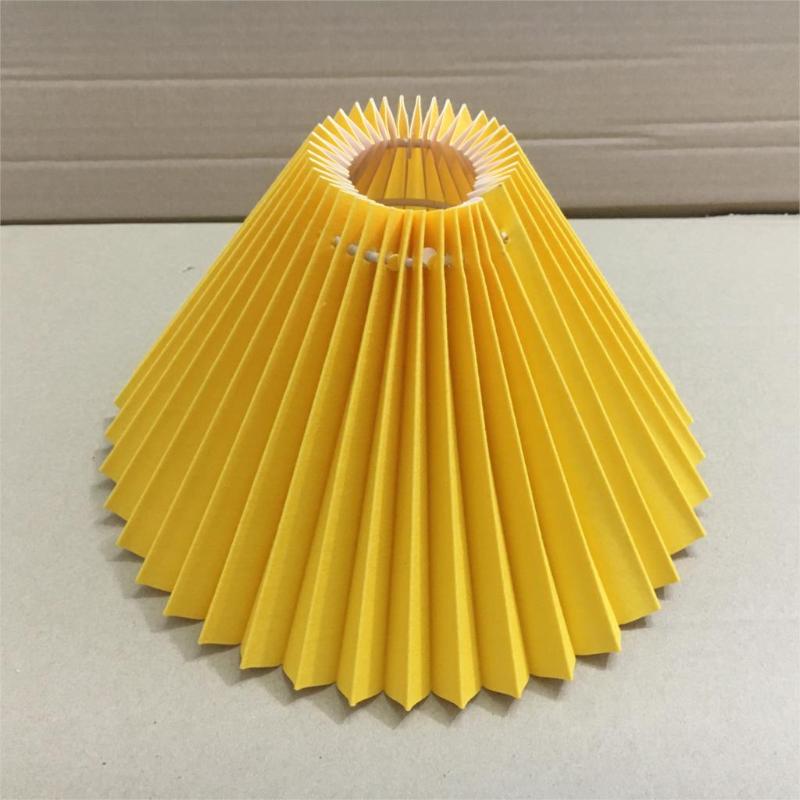 Lamp shades for tables, bedsides, and ceilings in black, white, red, or green paper replacements