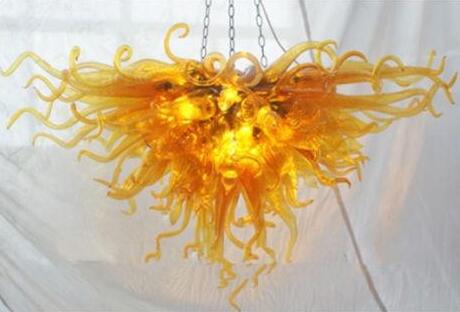 Lamps LED Living Room Lightings Chandeliers Art Deco Lighting Hand Blown Murano Glass Pendant Light Luminaire Chandelier