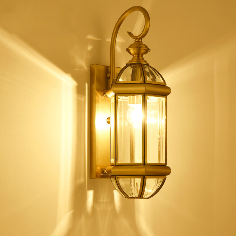 Lamps Novelty Outdoor Wall Sconce Fence Front Door Backyard Lights E27 Ac85-265v Lamp Landscape Lighting Wall Light