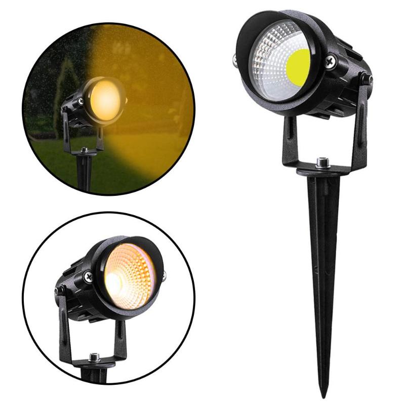 Lawn Lamps 12V Outdoor IP65 Aluminum Alloy Waterproof Spike Landscape Spot Light LED Garden Lighting