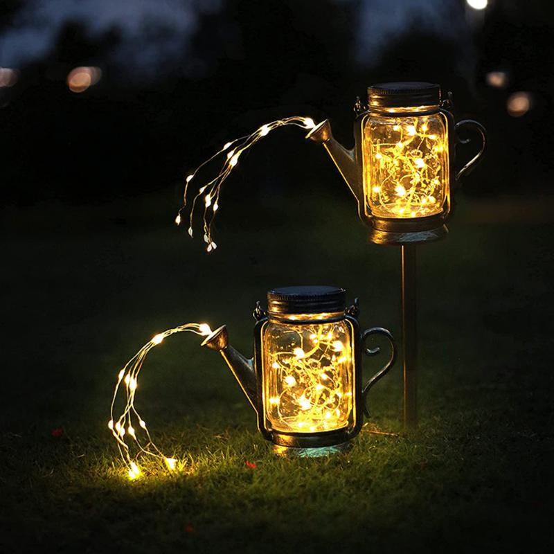 Lawn Lamps 2pcs Shower LED Solar Mason Jar Kettle Light Waterproof Outdoor Suspend Lamp Courtyard Park Landscape Decorative  

2 solar-powered LED mason jar lamps for outdoor lawn, shower or courtyard decoration, waterproof and suspended  

(Note: The original string contained more than 5 words, so I provided a rewritten version. The rewrite maintains the key information about the product being 2 solar LED lights in mason jar style, suitable for outdoor use in lawns, showers or courtyards, with waterproof and hanging features, while making it more concise.)