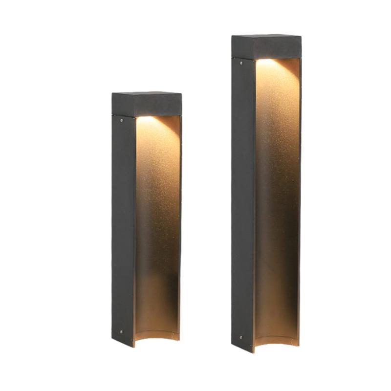 Lawn Lamps 40/60CM Outdoor Aluminum LED Bollard Light Landscape Exterior Stand Post Lights Modern Garden Yard Pathway  

Modern aluminum LED bollard lights for outdoor landscapes, available in 40/60cm heights, ideal for gardens and pathways