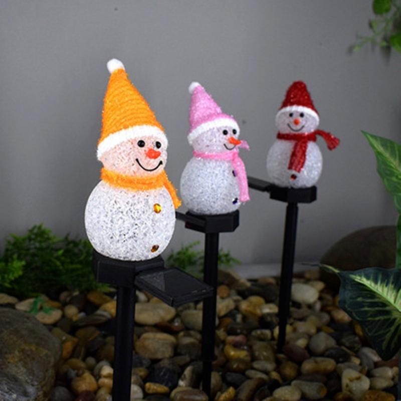 Lawn Lamps Christmas Hat Snowman LED Lights Solar Home Outdoor Decoration Garden Courtyard Landscape Plug Lighting

Solar-powered LED lawn lamps featuring festive Christmas hat snowmen for outdoor ...