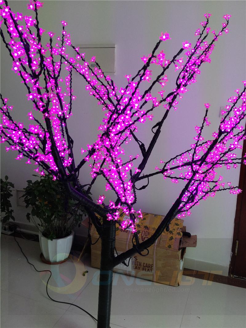 Lawn Lamps LED Christmas Tree 2M Cherry Blossom Light Waterproof Landscape Lighting