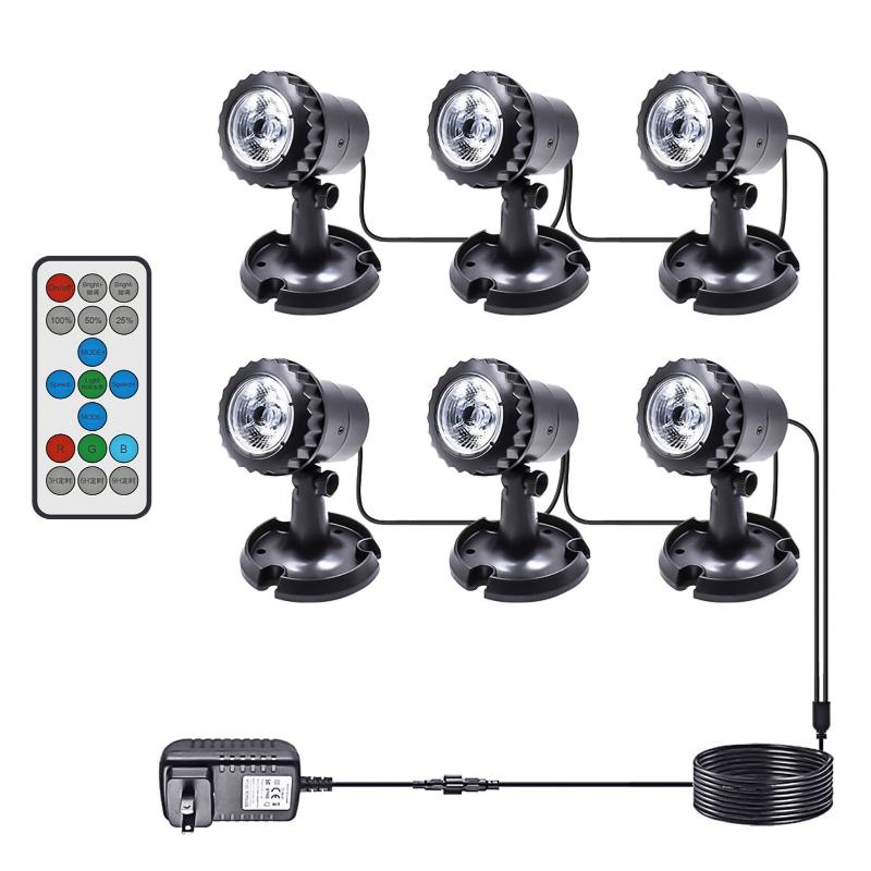Lawn Lamps LED Lights RGB Waterproof Landscape Spotlights Color Changing Garden Remote Control IP68 Light Outdoor Pathway

RGB waterproof LED lawn lights with remote control for color-changing outdoor landscape and pathway illumination