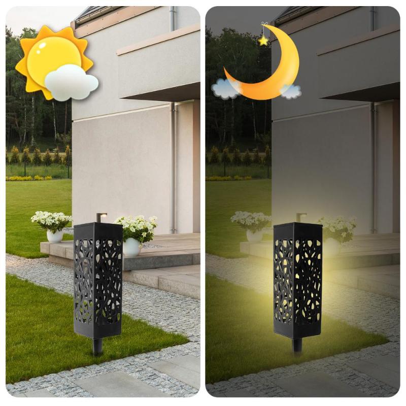 Lawn Lamps LED Solar Light Waterproof Hollow Lamp Outdoor Garden Stakes Light-Control Induction For Home Courtyard Decor

Waterproof solar-powered LED lawn lamps with light control for outdoor garden and courtyard decoration