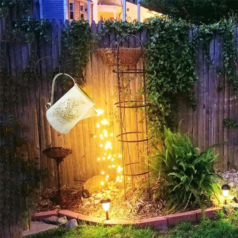 Lawn Lamps Outdoor Garden Watering Can Pathway Light Battery Powered Firefly Moon Tree Vines Fairy String For Backyard Patio Decor

Outdoor lawn lamps with battery power for garden pathways, featuring firefly and moon designs, plus fairy string lights to decorate patios and backyards
