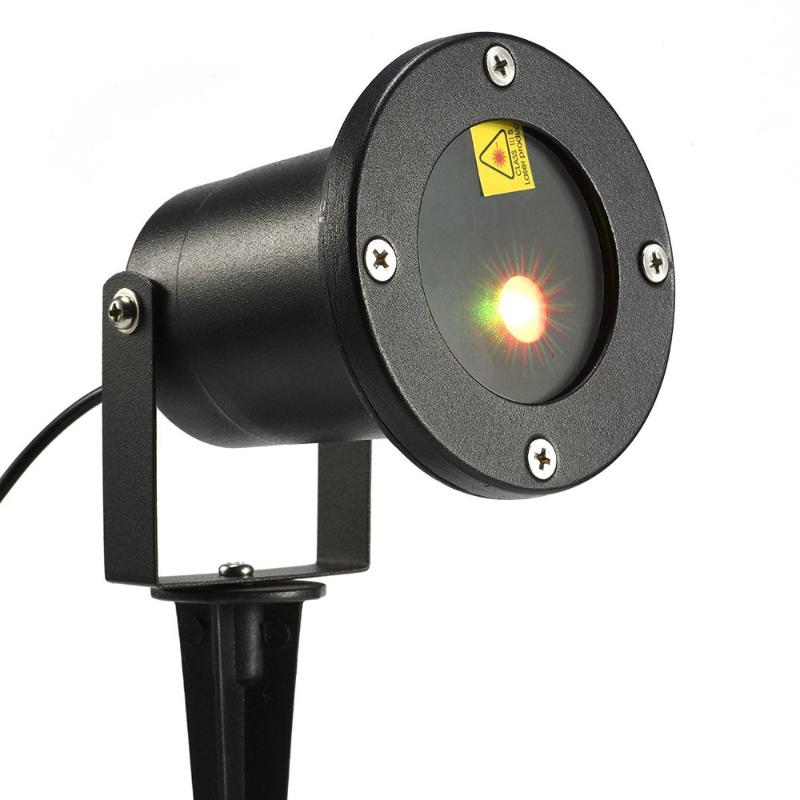 Lawn Lamps Outdoor Laser Christmas Light Projector With IR Wireless Remote Red And Green Star Show For Holiday Parties Spotlights